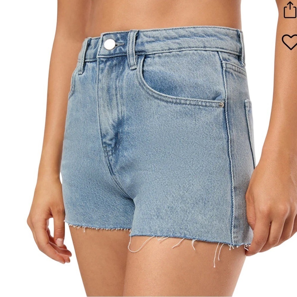 WeWoreWhat New NWT Denim High Rise Shorts Size 25